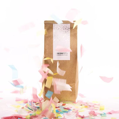 BioConfetti Rectangles 55x17mm - Multicolour
